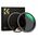 Ρυθμιζόμενο μαγνητικό γκρι φίλτρο K&F Concept Nano-X MRC Fader ND2-32 - 77 mm