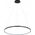 Lampa wisząca Light Prestige Light Prestige Ring LP-909/1P M BK CCT lampa wisząca zwis 1x35W LED CCT 3000K 2400 lm czarna