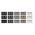 QUADRON | LOGAN 120 | γρανιτένιος νεροχύτης κουζίνας BLACK DIAMOND + ZŁOTO PVD | διάσταση: 76 x 45 x 23,5 cm | 2-θέσιος υποκαθήμενος | ελάχιστο πλάτος ντουλαπιού: 80 cm