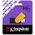 Kingston 512GB DataTraveler Exodia S USB 3.2, Gen 1, Black/Orange