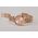 Zegarek Timex Zegarek damski Timex TW2V52800 różowe złoto