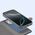 Etui skórzane do iPhone 16 Pro Max Dux Ducis Lawa z portfelem MagSafe szare
