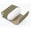 Słuchawki - Ideal of Sweden Etui na słuchawki Flo AirPods Bag Gen 3 Sage Croco