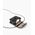 Słuchawki - Ideal of Sweden etui na słuchawki Zoe Mini AirPods Beatstuds Silvery Snake uniwersalne