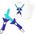 2x Λαβή Σπαθιού Για Joycon Joy-con Για Nintendo Switch 2 / Nse 2 / Για Παιχνίδι Zelda Sports / JYS-ns2267