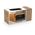 Thomson Głośnik drewniany bezprzewodowy COSY Bluetooth Radio FM Alarm LCD 30W