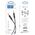Καλώδιο HOCO AUX Jack 3,5 mm σε Jack 3,5 mm UPA19 2 m μαύρο