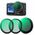 Zestaw Filtrów 3w1 Pl + Nd2-32 + Black Diffusion 1/4 Do Dji Osmo Action 3 4 5 Pro / Sku.2360