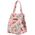 Torba Termiczna Izolacyjna Śniadaniowa Lunch Bag Różowa Kwiaty 25cm