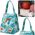 Torba Termiczna Izolacyjna Śniadaniowa Lunch Bag Liście Flamingi  25cm