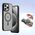 Etui do iPhone 15 Pro Max Dux Ducis Lawa Wallet Mag Skórzane Czarny