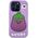 ETUI CASE 3D BAKŁAŻAN Z UCHWYTEM IPHONE 13 standard