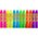 Zestaw Do Malowania Twarzy Pisaki Kredki Neonowe UV Fluorescencyjne 12szt LEAN