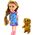 Zestaw Mini Laleczka W Sukience Z Pieskiem 14,5cm Mix LEAN TOYS