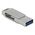 DeLOCK Pendrive USB-C + Typ-A 5 Gbps 32 GB - metalowa obudowa
