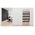 Αισθητήρας παρουσίας Steinel IR Quattro SLIM XS 4m COM1 επιτοίχιος IP20 τετράγωνος λευκός