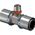 UPONOR S-PRESS ΜΕΙΩΤΙΚΟ ΤΑΦ ΟΡΕΙΧΑΛΚΙΝΟ 50-40-50