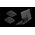 Deltahub HoldX magnetic holder, black