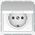 PLUG SOCKET RP16-003-02 V WHITE ST150