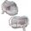 LAMP HOUSING D3166P 60W E27 IP44 UV RS