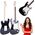 V-TONE EST 22 BK gitara elektryczna 4/4 stratocas.