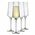 FLUTE CHAMPAGNE AGLUMI 4PCS 180ML