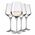 GLASS WINE AG LUMI 4PCS 390ML