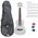V-TONE UK23 WH ukulele koncertowe akustyczne 23""