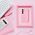 Θήκη CLEAR CASE 2 mm BLINK για SAMSUNG A16 5G / A16 4G ροζ