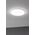 Ενσωματωμένο LED πάνελ GTV SORA, IP54, 24W, 4000K, 2400lm, ρυθμιζόμενο, διάμετρος οπής, O22.5 cm