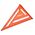 Aluminum mat. triangle 300 mm