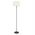 Floor lamp EGLO FEBRES, 1xE27, 60W, black/white, O35cm, h153cm
