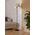 Floor lamp EGLO FEBRES, 1xE27, 60W, black/white, O35cm, h153cm
