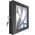Compulocks iPad Air M2 & M3 11", Apex Enclosure Portable Floor Stand - Black - Gehause - tragbar - fur Tablett - verriegelbar - hochwertiges Aluminium, Metallrahmen - Schwarz - Bildschirmgrosse: 27.9 cm (11") - Montageschnittstelle: 100 x 100 mm - Bod