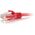 Kabel / 0,5 m Red CAT6 PVC Snagless UTP Patch