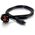 Cbl/2m BS 1363 to IEC 60320 C5 Pwr Cord