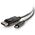 C2G 6ft USB C to DisplayPort Cable - 4K 30Hz - Externer Videoadapter - USB-C - DisplayPort - Schwarz
