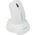GETT Cleankeys CKM2W Plastik Scroll Maus kabellos Funk 2,4 MHz IP68 wasserdicht desinfizierbar optisch USB Farbe: weiss