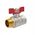 BALL VALVE BUTERFLY HAND 3/4MF