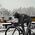 Kurtka sportowa wiatroszczelna rowerowa kolarska do -10C rozmiar L - czarna Kurtka sportowa wiatroszczelna rowerowa kolarska do -10C rozmiar L - czarna