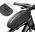 Torba rowerowa mocowana na ramę wodoodporna 1.5l AS-019 - czarna Torba rowerowa mocowana na ramę wodoodporna 1.5l AS-019 - czarna