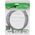 InLine® Patchkabel Slim, Cat.6A, S/FTP, TPE (LSZH), PoE, schwarz, 0,3m