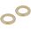 WASHERS 12X18X2 BRASS PLAT(DOORS)/16PCS