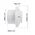 DIFFUSER ALL-PURPOSE PLASTIC, D100,WHITE