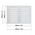 GRILLE METAL 260X190, WHITE