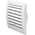 GRILLE ADJUSTABLE 148X153/D100, WHITE