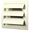 GRILLE WITH SHUTTERS 148X153/D100, WHITE