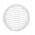 GRILLE METAL D160, WHITE
