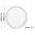 GRILLE METAL D160, WHITE