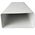 VENTILATION DUCT 110X55MM 1M ABS WHITE